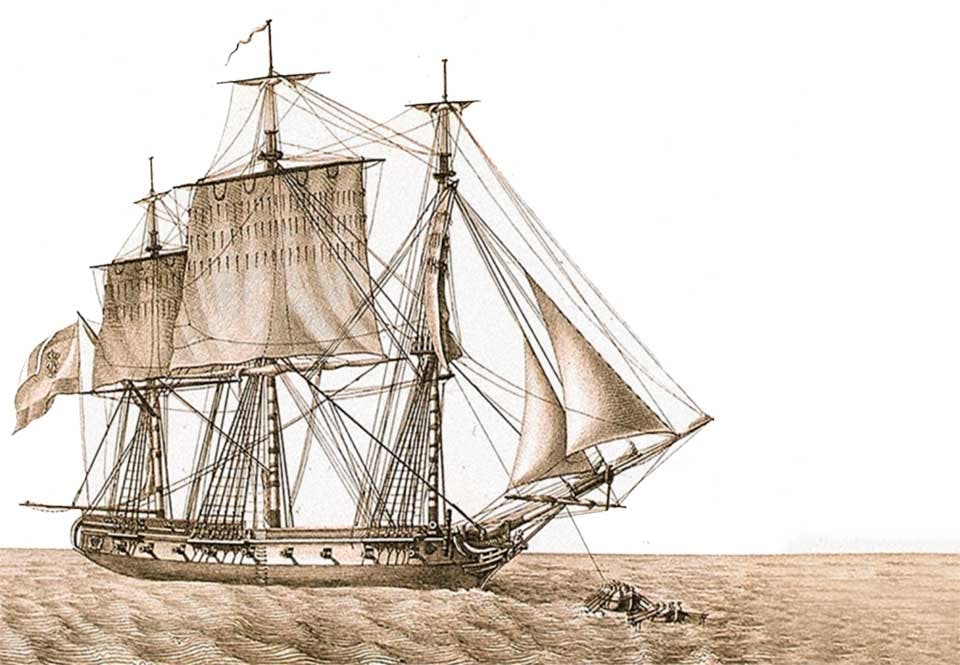 Spansk korvett. Spansk korvett.